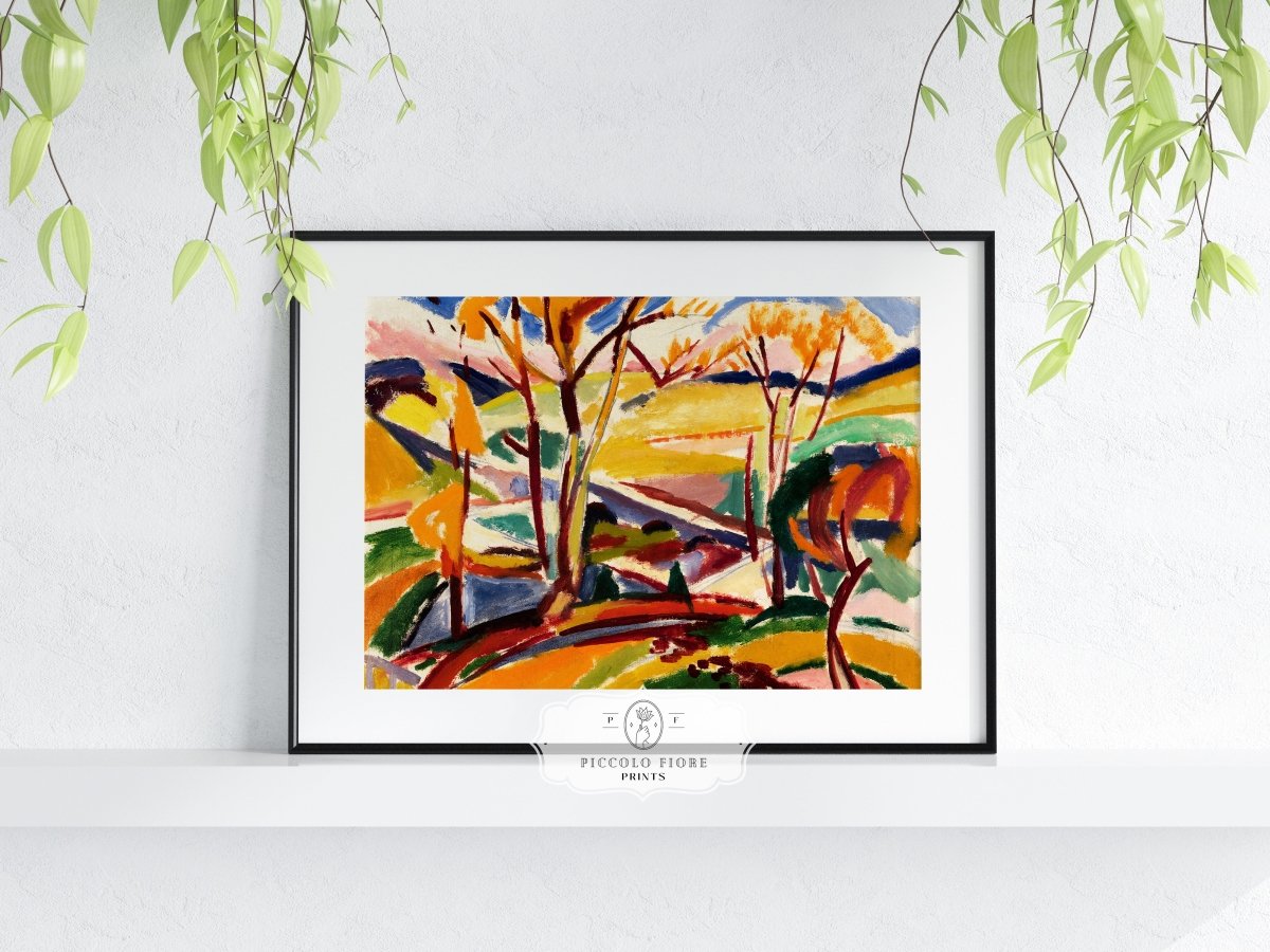 Valley Falls | P243 - Single Art Prints - Piccolo Fiore Prints