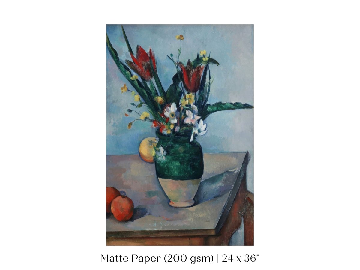Vase of Red Tulips | P357 - Single Art Prints - Piccolo Fiore Prints