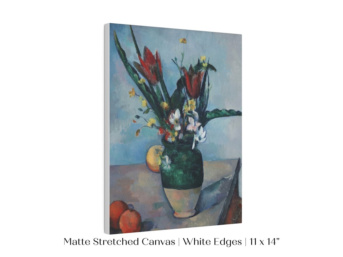 Vase of Red Tulips | P357 - Single Art Prints - Piccolo Fiore Prints