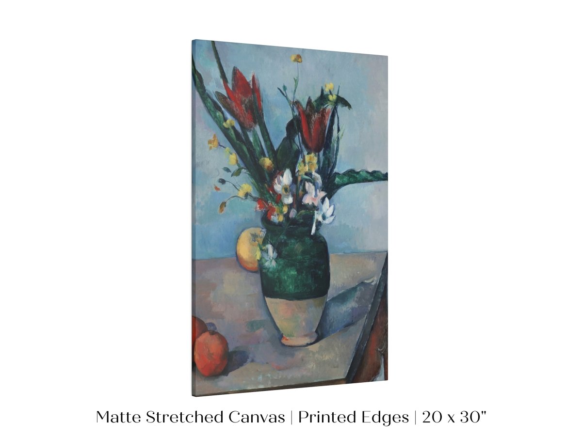 Vase of Red Tulips | P357 - Single Art Prints - Piccolo Fiore Prints