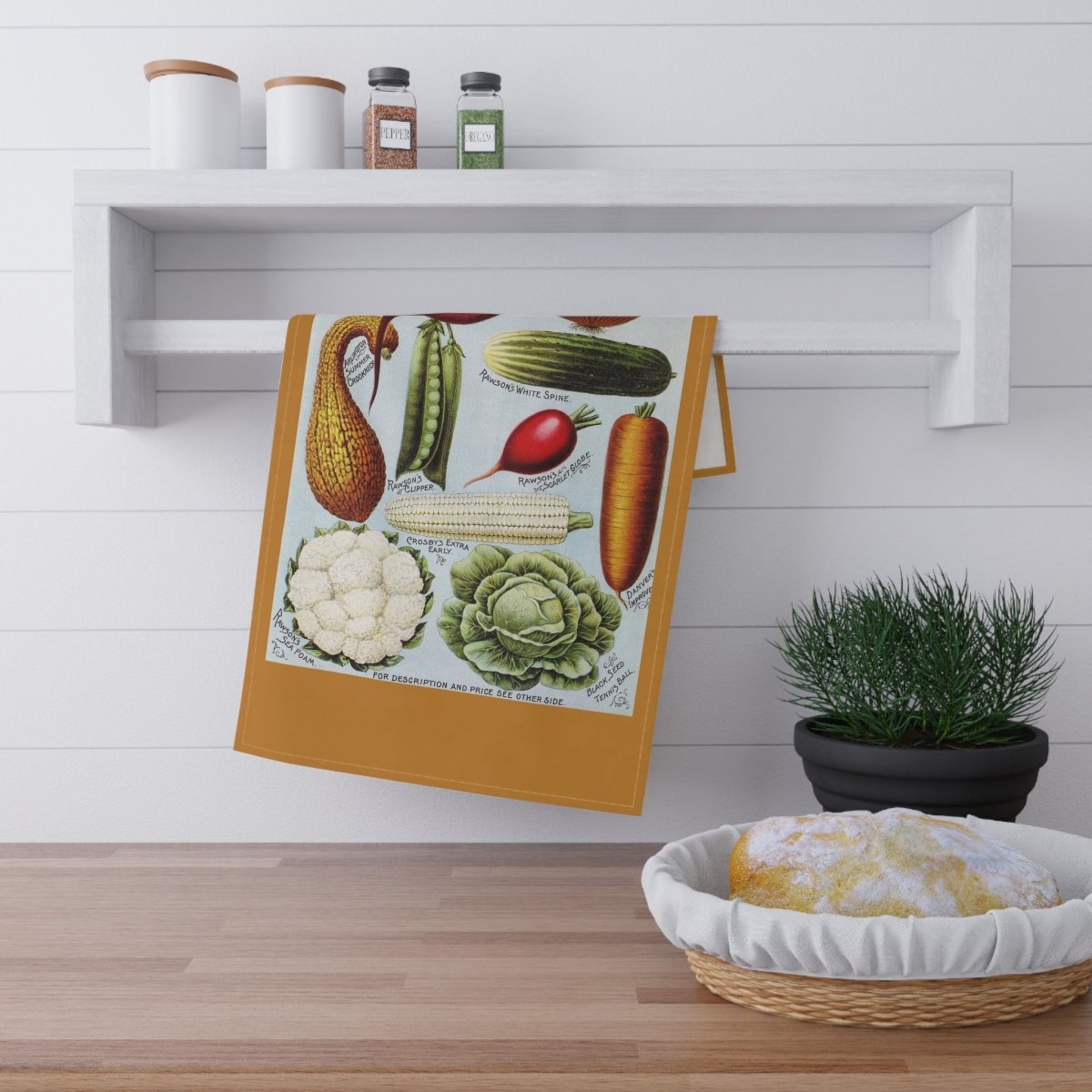 Veggies | Tea Towel - Tea Towel - Piccolo Fiore Prints