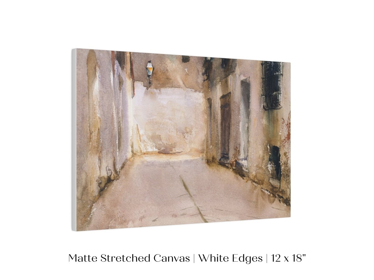Venice Courtyard | P317 - Single Art Prints - Piccolo Fiore Prints