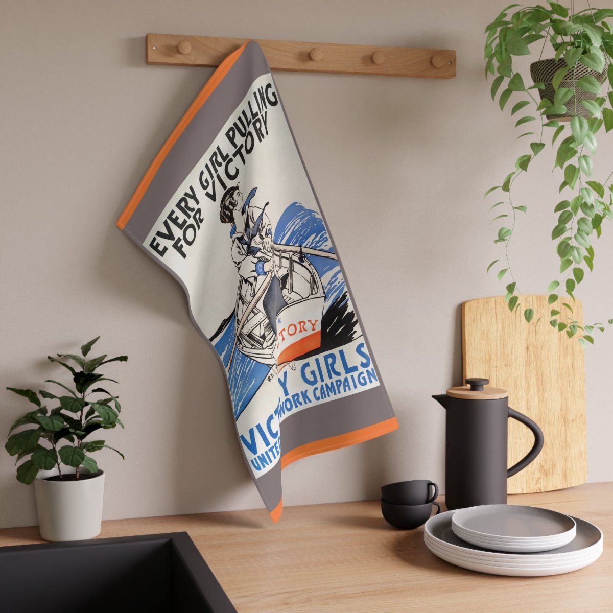 Victory Girls | Tea Towel - Tea Towel - Piccolo Fiore Prints
