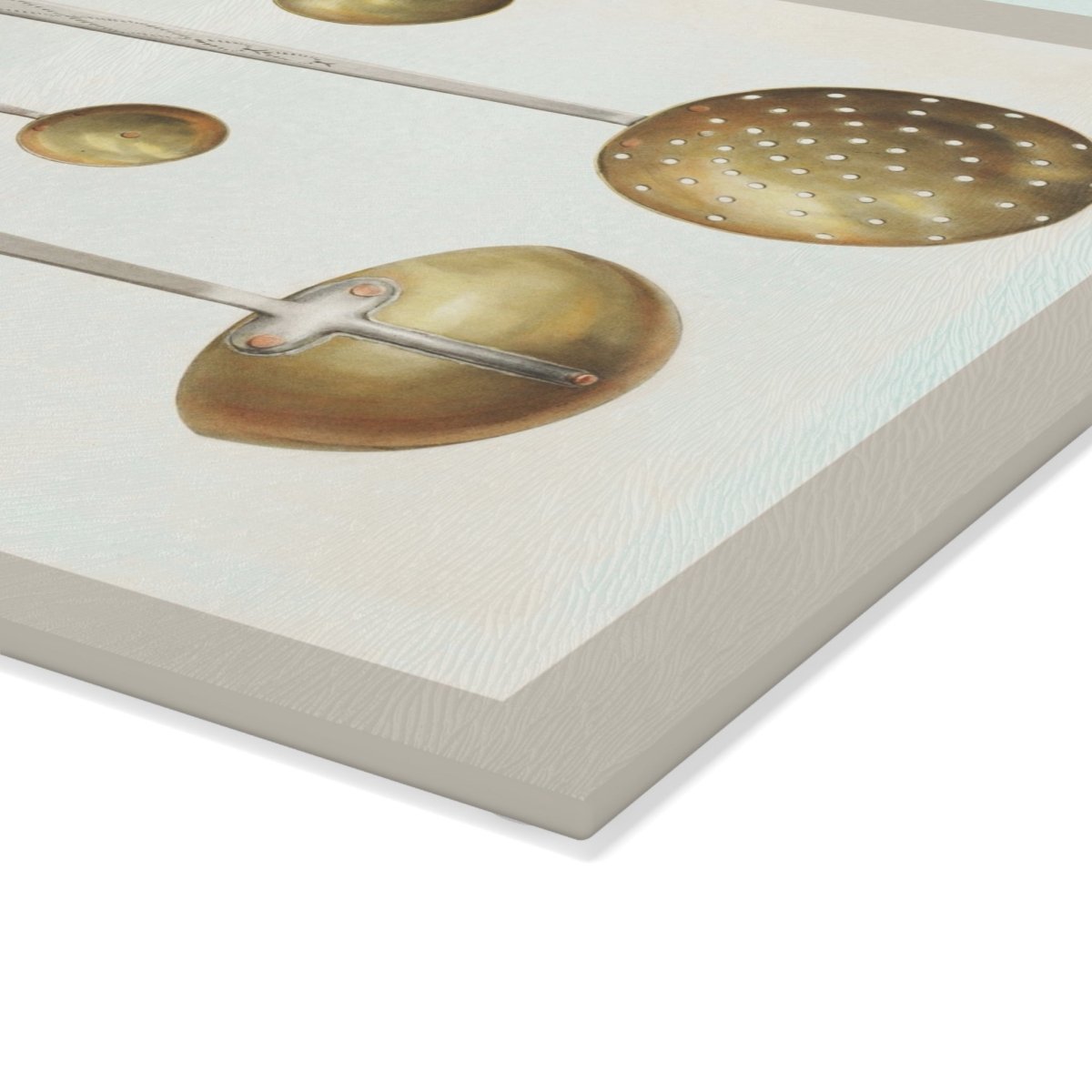 Vintage Utensils | Glass Chopping Board - Glass Chopping Board - Piccolo Fiore Prints