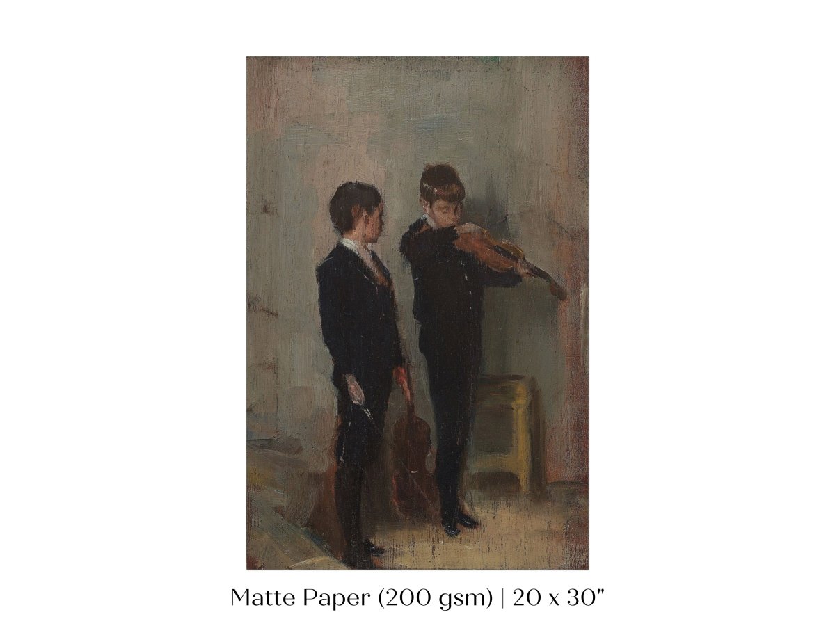 Violin Lesson | P420 - Single Art Prints - Piccolo Fiore Prints