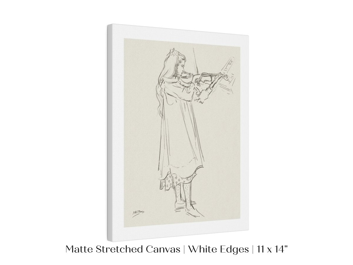 Violinist | P20 - Single Art Prints - Piccolo Fiore Prints