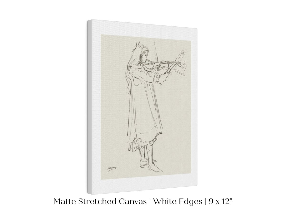 Violinist | P20 - Single Art Prints - Piccolo Fiore Prints