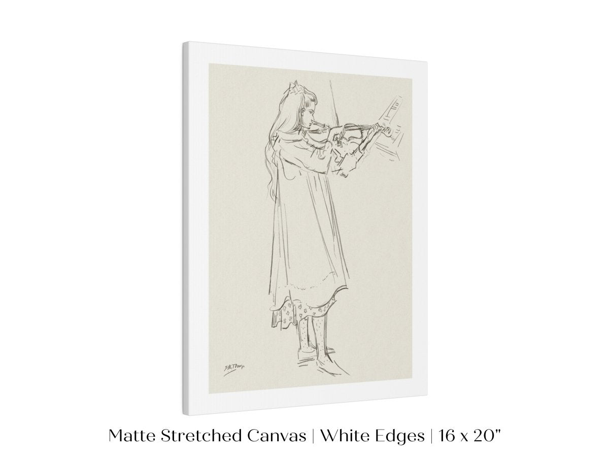 Violinist | P20 - Single Art Prints - Piccolo Fiore Prints