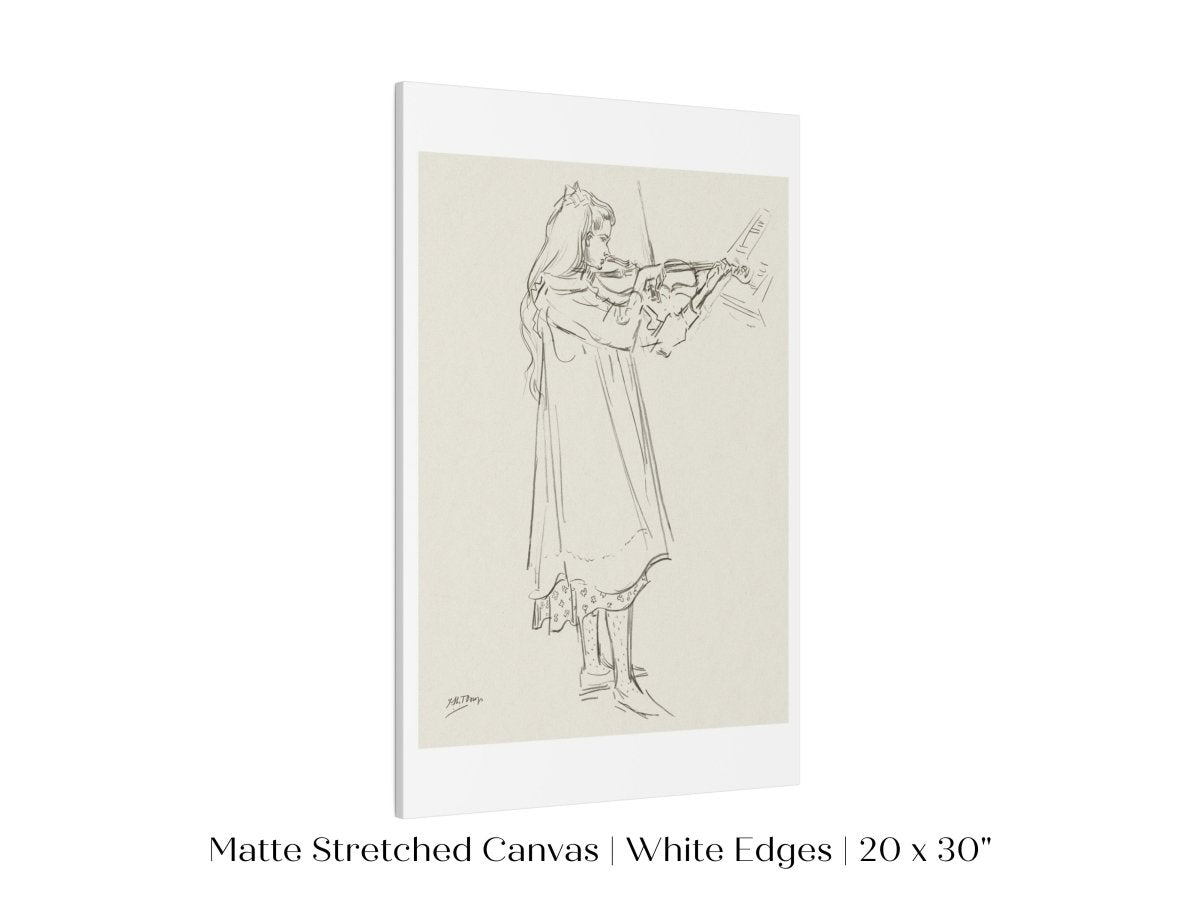 Violinist | P20 - Single Art Prints - Piccolo Fiore Prints