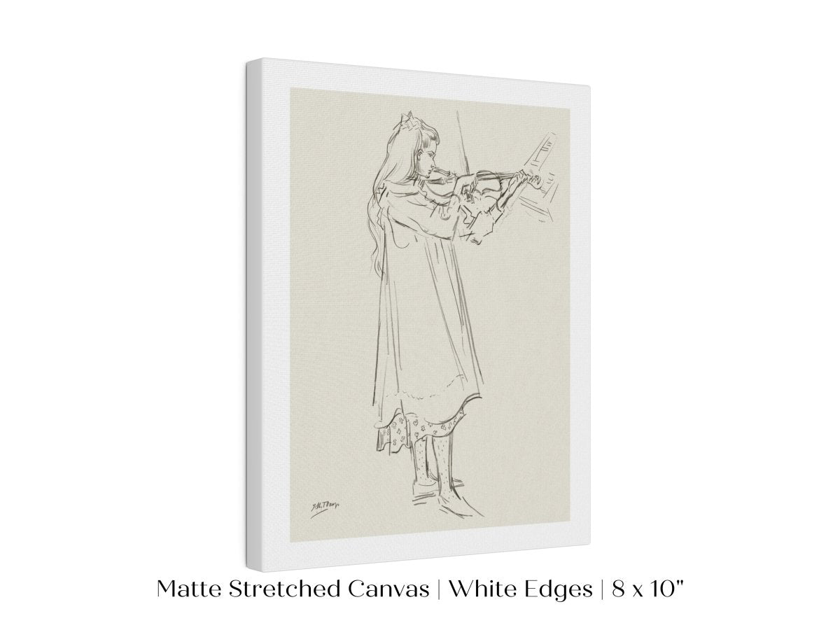 Violinist | P20 - Single Art Prints - Piccolo Fiore Prints