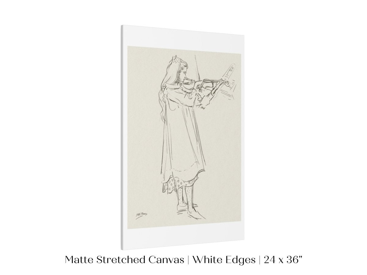 Violinist | P20 - Single Art Prints - Piccolo Fiore Prints