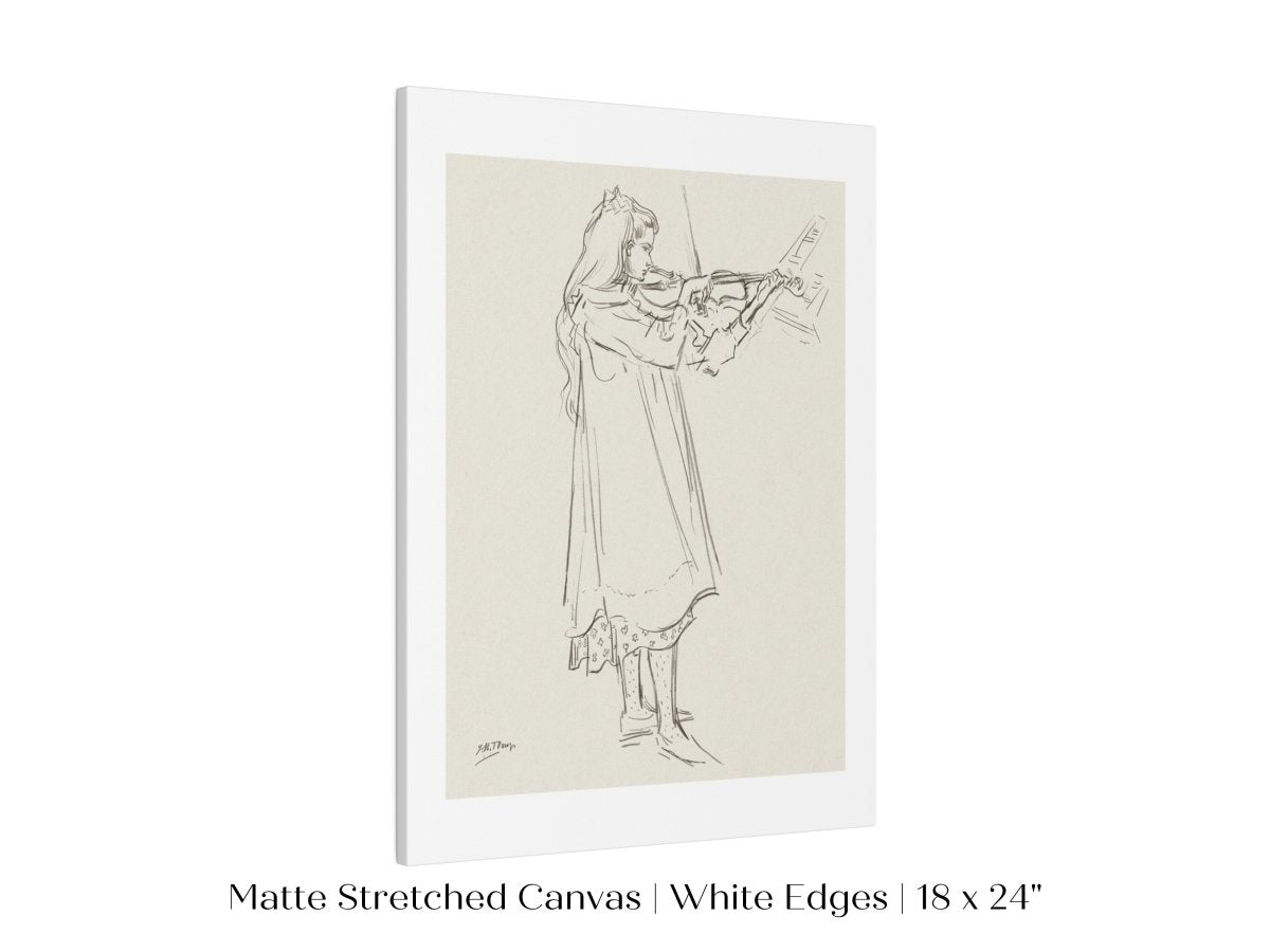 Violinist | P20 - Single Art Prints - Piccolo Fiore Prints