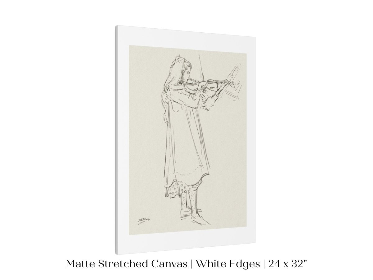 Violinist | P20 - Single Art Prints - Piccolo Fiore Prints