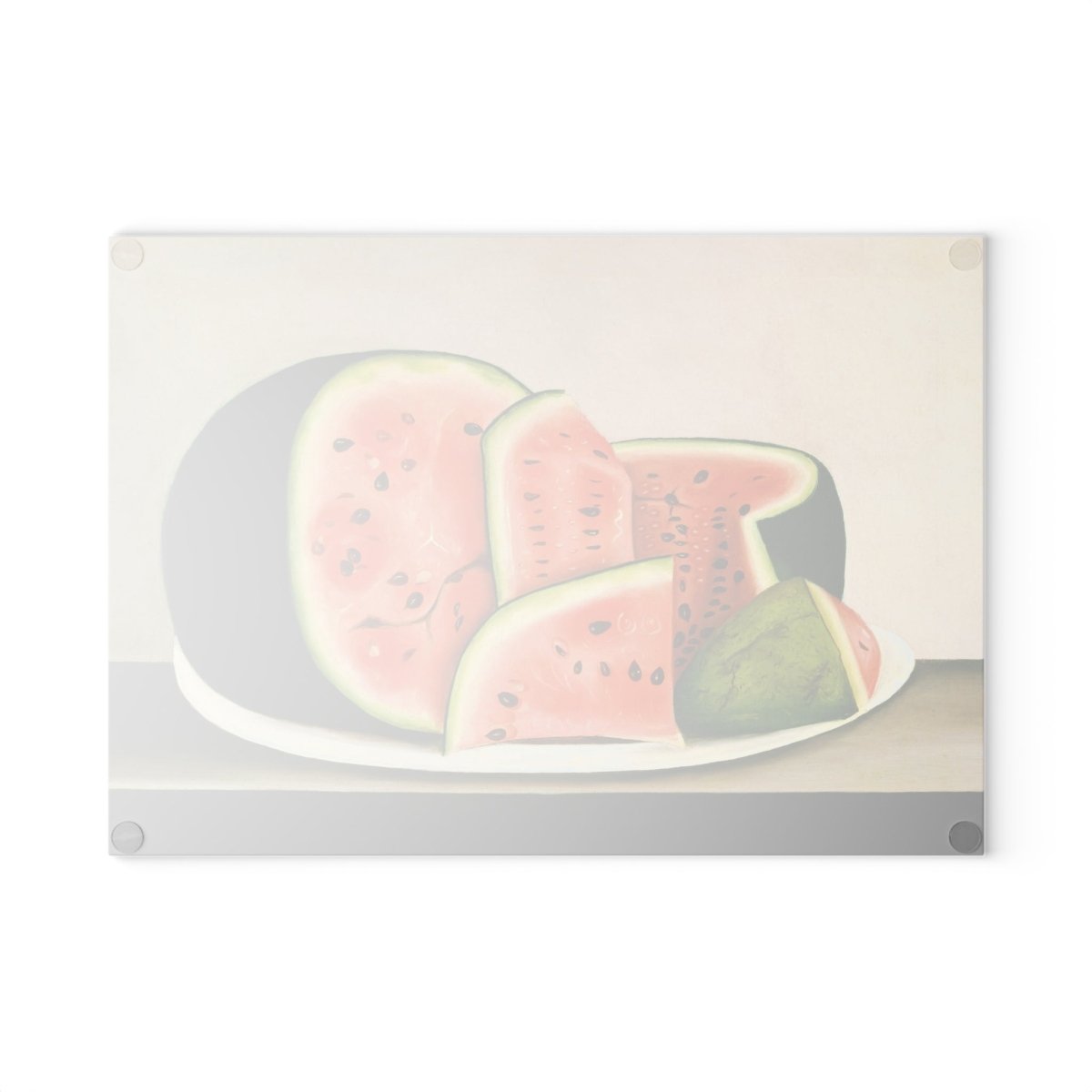 Watermelon | Glass Chopping Board - Glass Chopping Board - Piccolo Fiore Prints