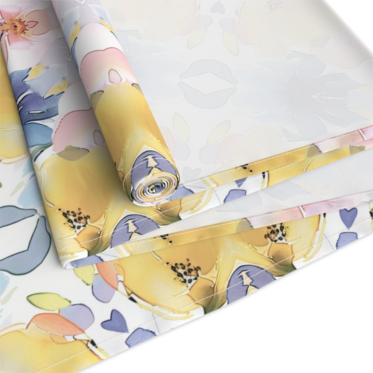Wavy Blooms | Table Runner - Table Runner - Piccolo Fiore Prints