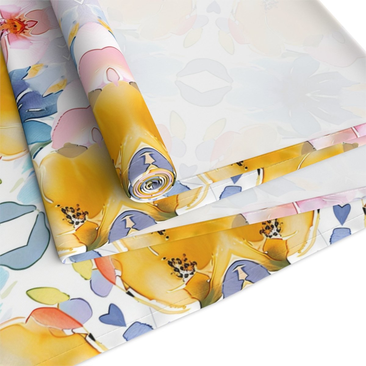 Wavy Blooms | Table Runner - Table Runner - Piccolo Fiore Prints