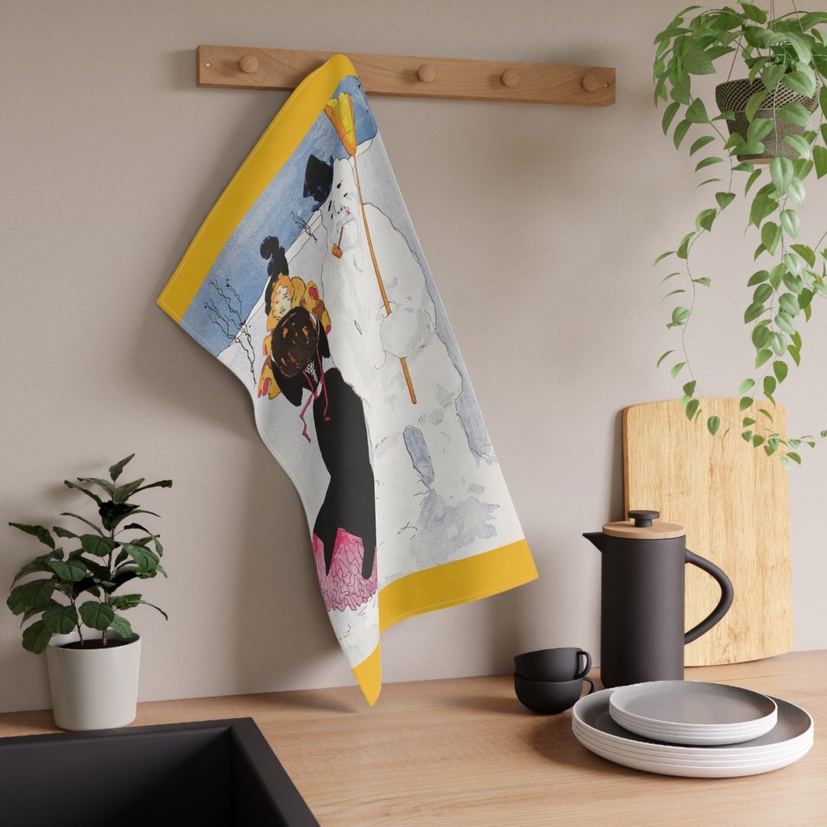 Wnter | Tea Towel - Tea Towel - Piccolo Fiore Prints