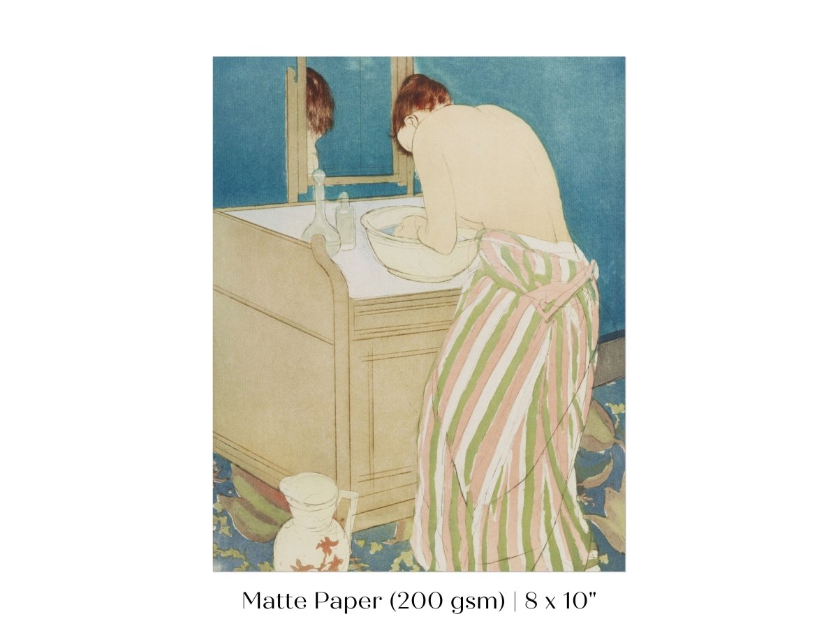 Woman Bathing | P134 - Single Art Prints - Piccolo Fiore Prints