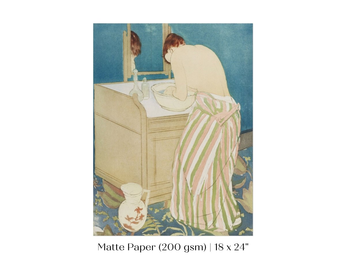 Woman Bathing | P134 - Single Art Prints - Piccolo Fiore Prints