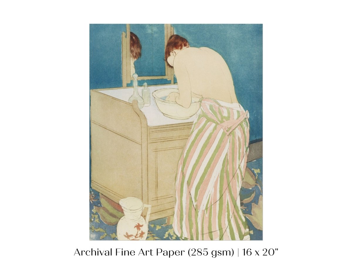 Woman Bathing | P134 - Single Art Prints - Piccolo Fiore Prints