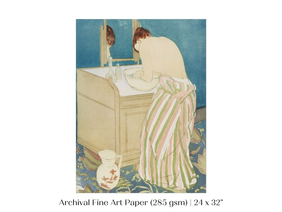 Woman Bathing | P134 - Single Art Prints - Piccolo Fiore Prints