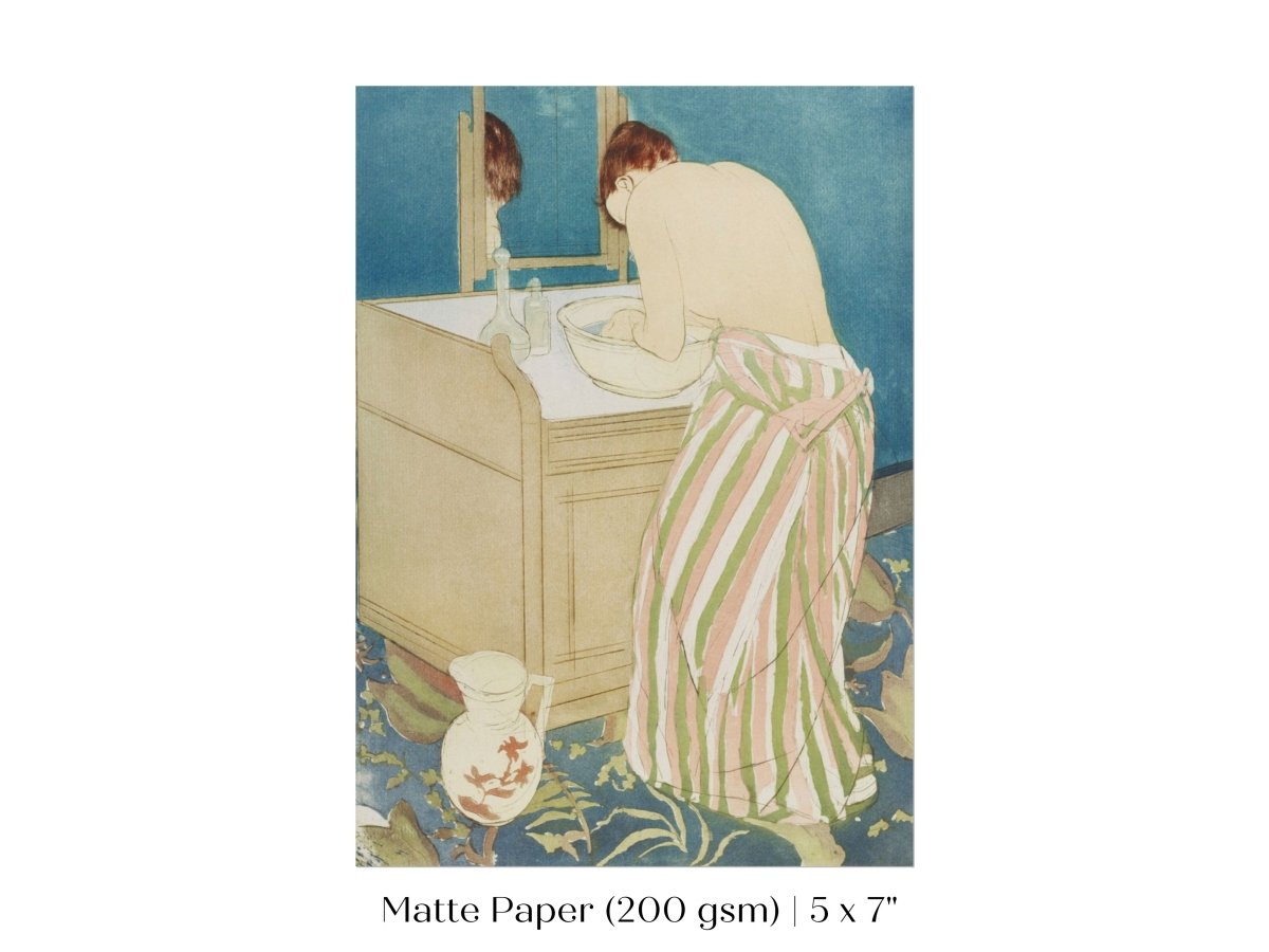 Woman Bathing | P134 - Single Art Prints - Piccolo Fiore Prints