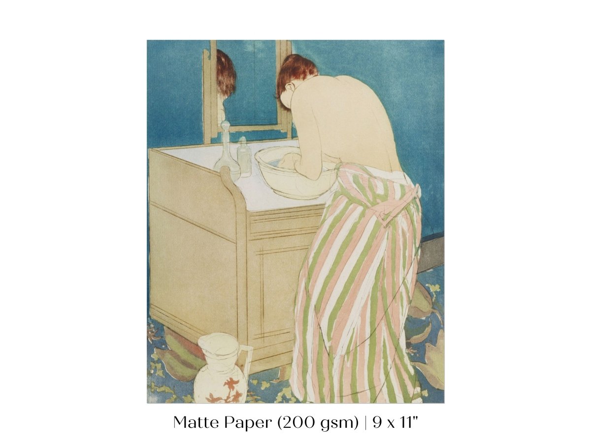 Woman Bathing | P134 - Single Art Prints - Piccolo Fiore Prints