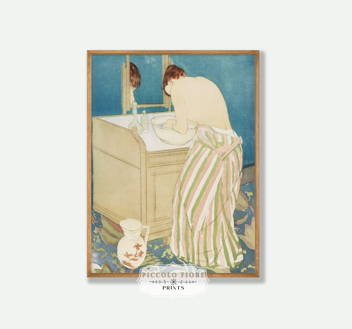 Woman Bathing | P134 - Single Art Prints - Piccolo Fiore Prints
