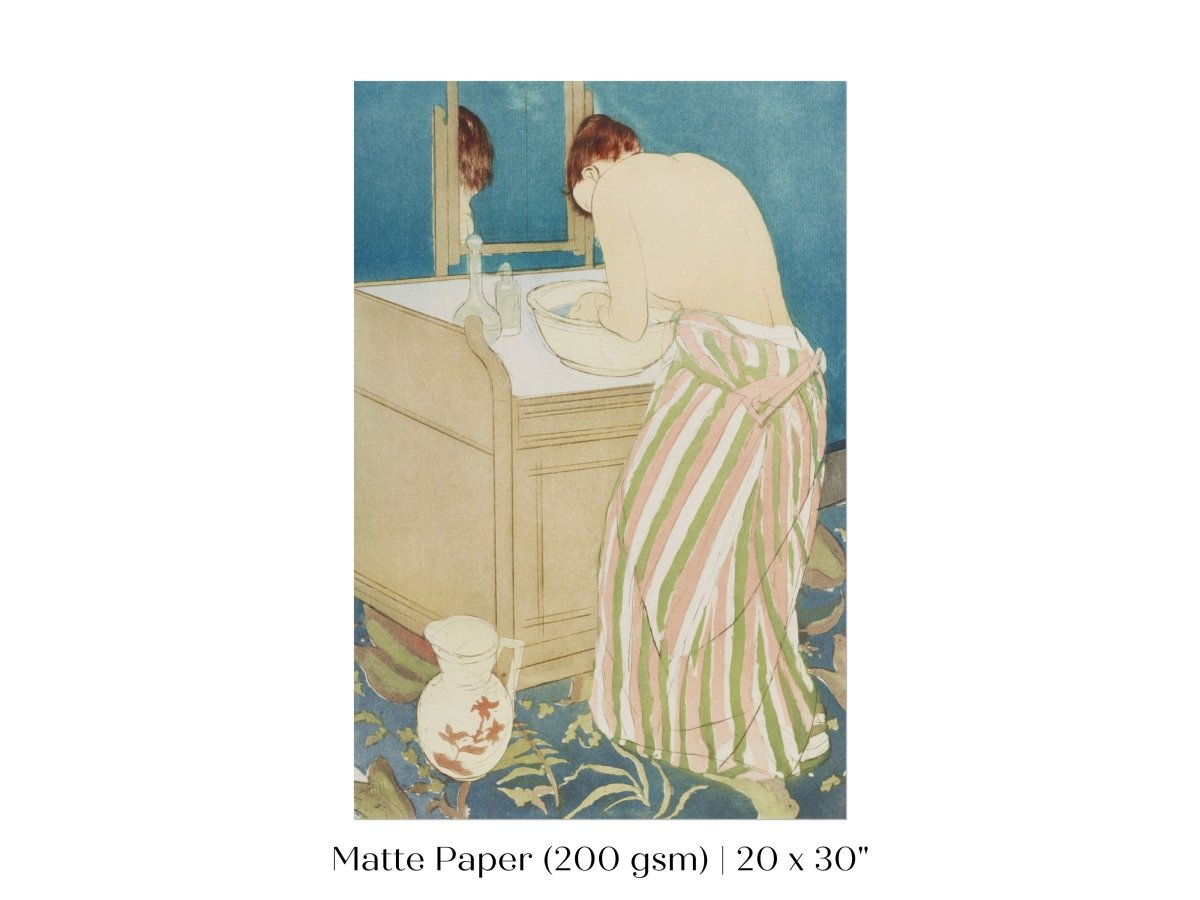 Woman Bathing | P134 - Single Art Prints - Piccolo Fiore Prints