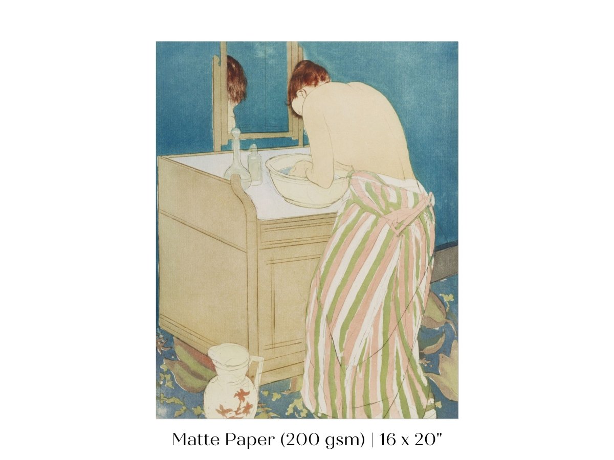 Woman Bathing | P134 - Single Art Prints - Piccolo Fiore Prints