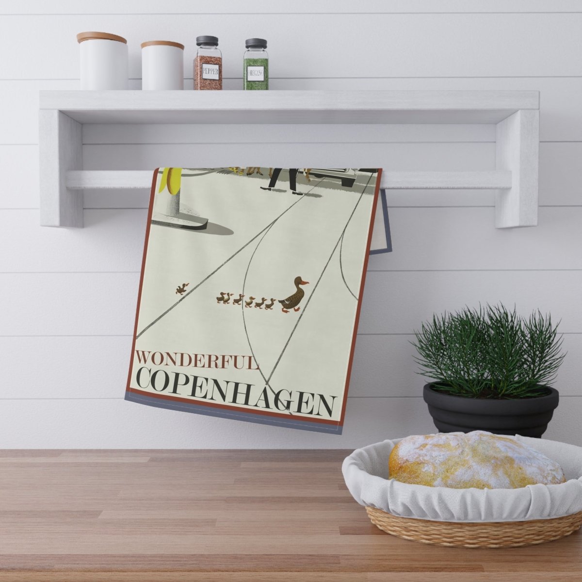 Wonderful Copenhagen | Tea Towel - Tea Towel - Piccolo Fiore Prints