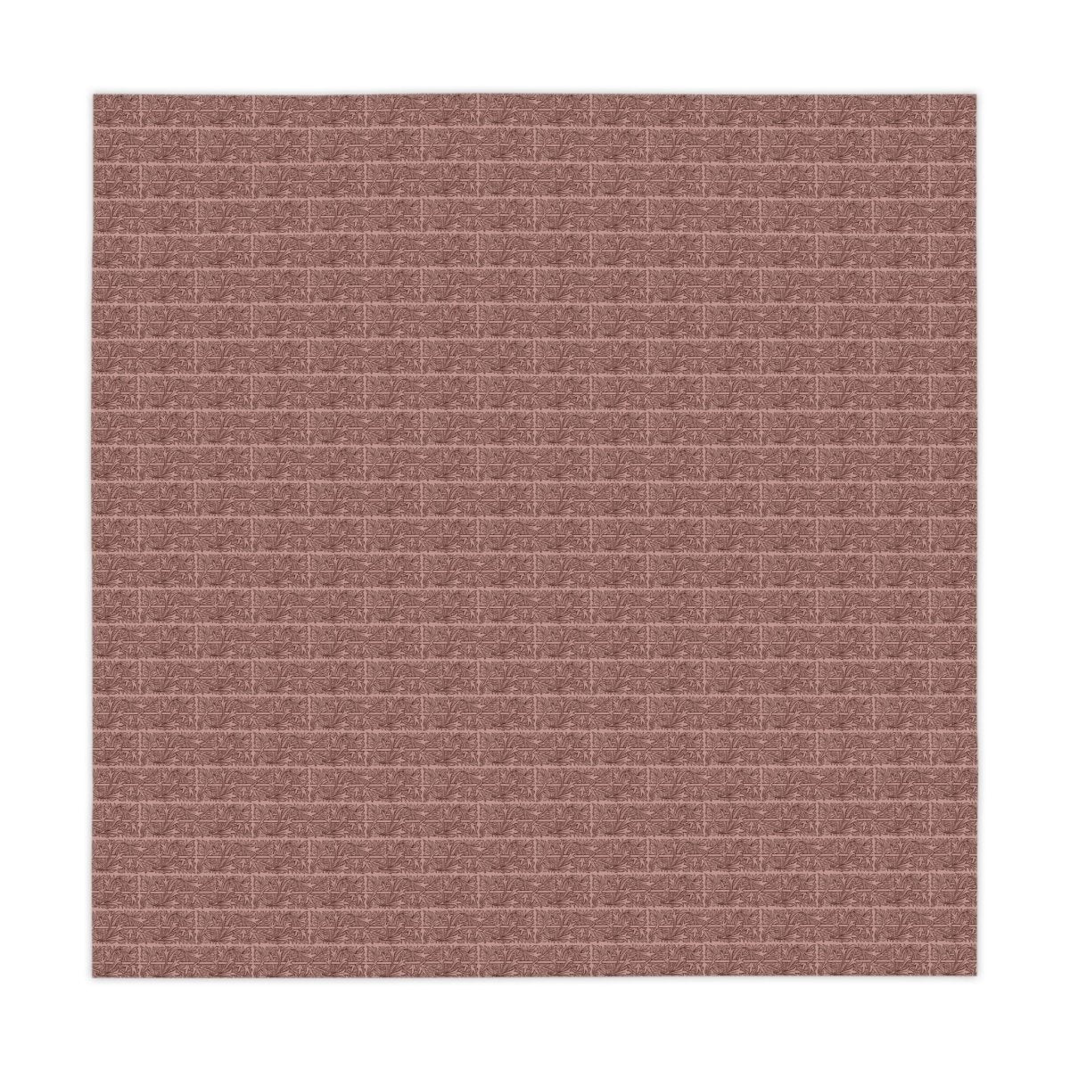 Woodblock - 1 - Pink&Brown | Tablecloth - Tablecloth - Piccolo Fiore Prints