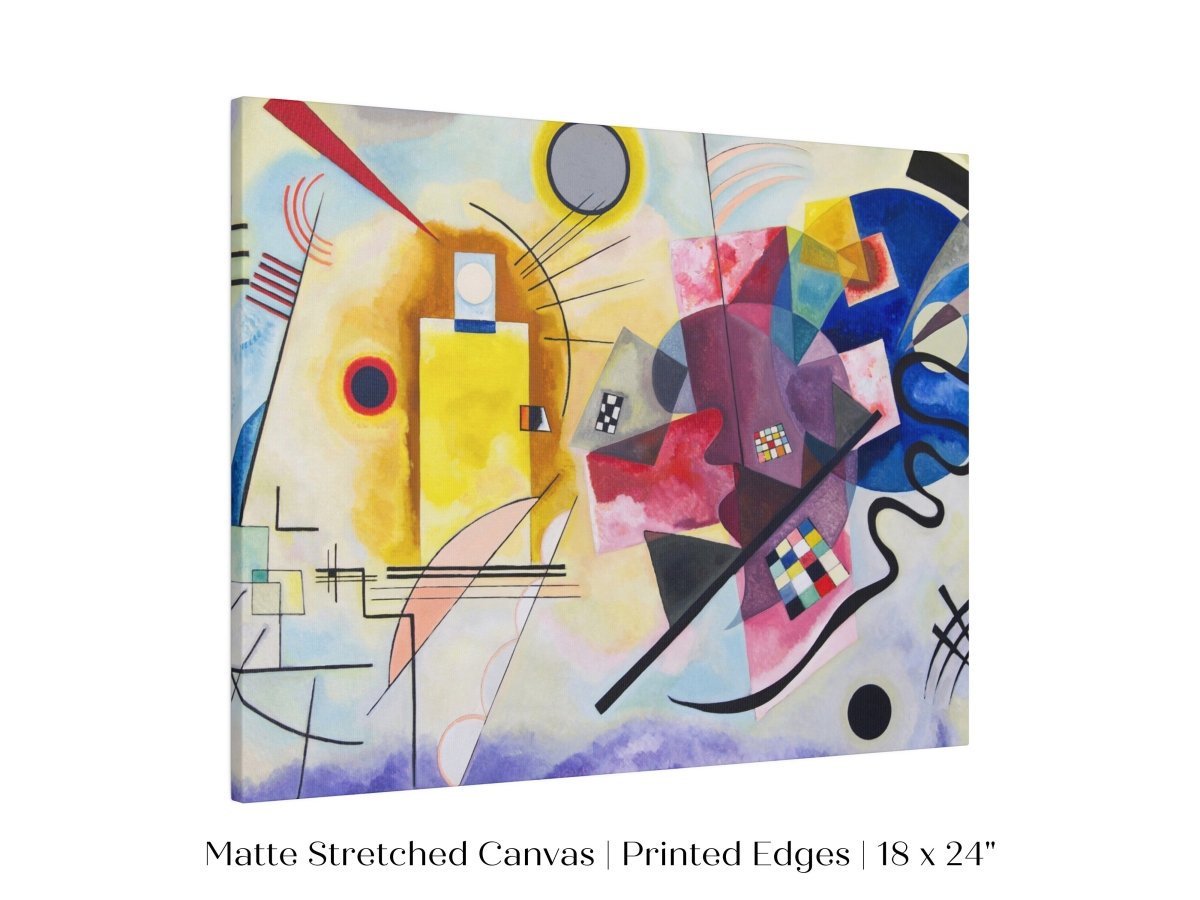 Yellow - Red - Blue | Wassily Kandinsky | P488 - Single Art Prints - Piccolo Fiore Prints