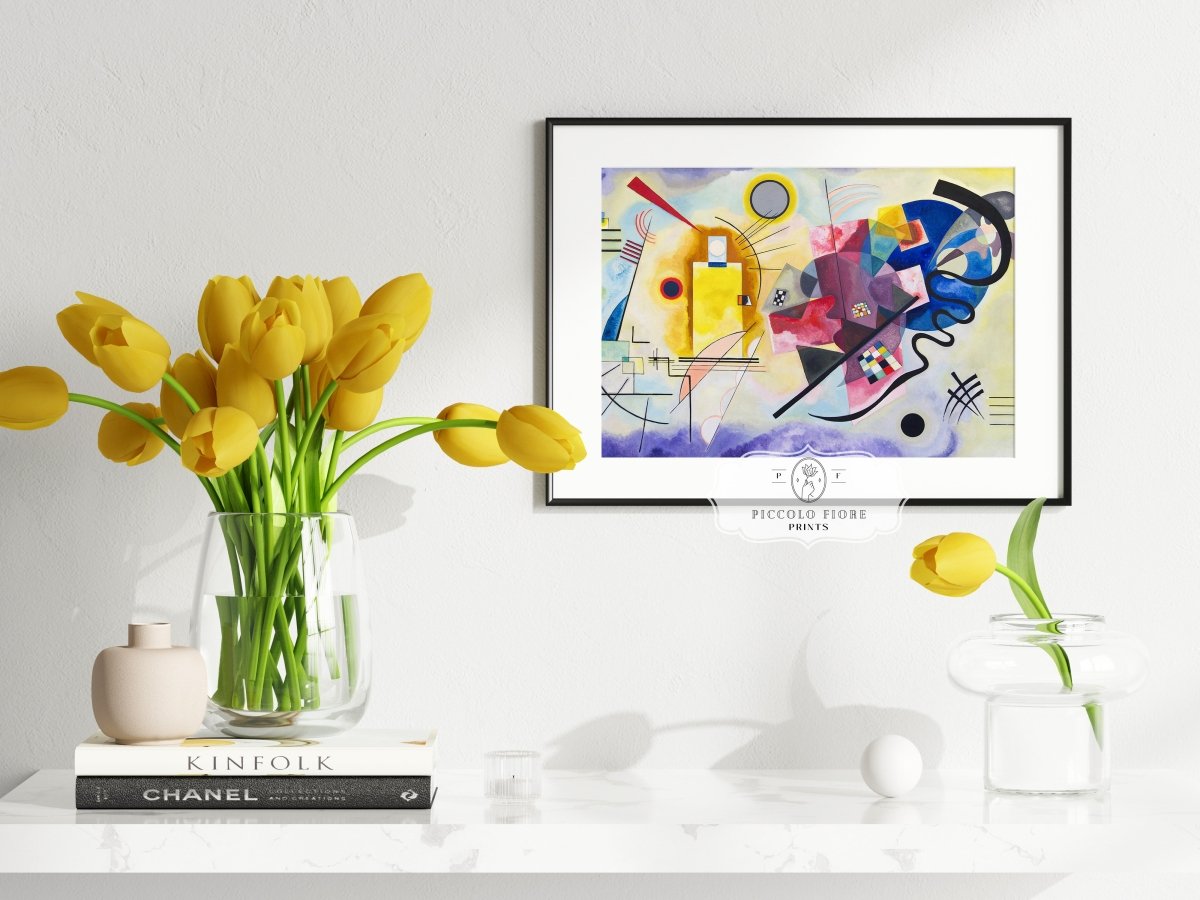 Yellow - Red - Blue | Wassily Kandinsky | P488 - Single Art Prints - Piccolo Fiore Prints