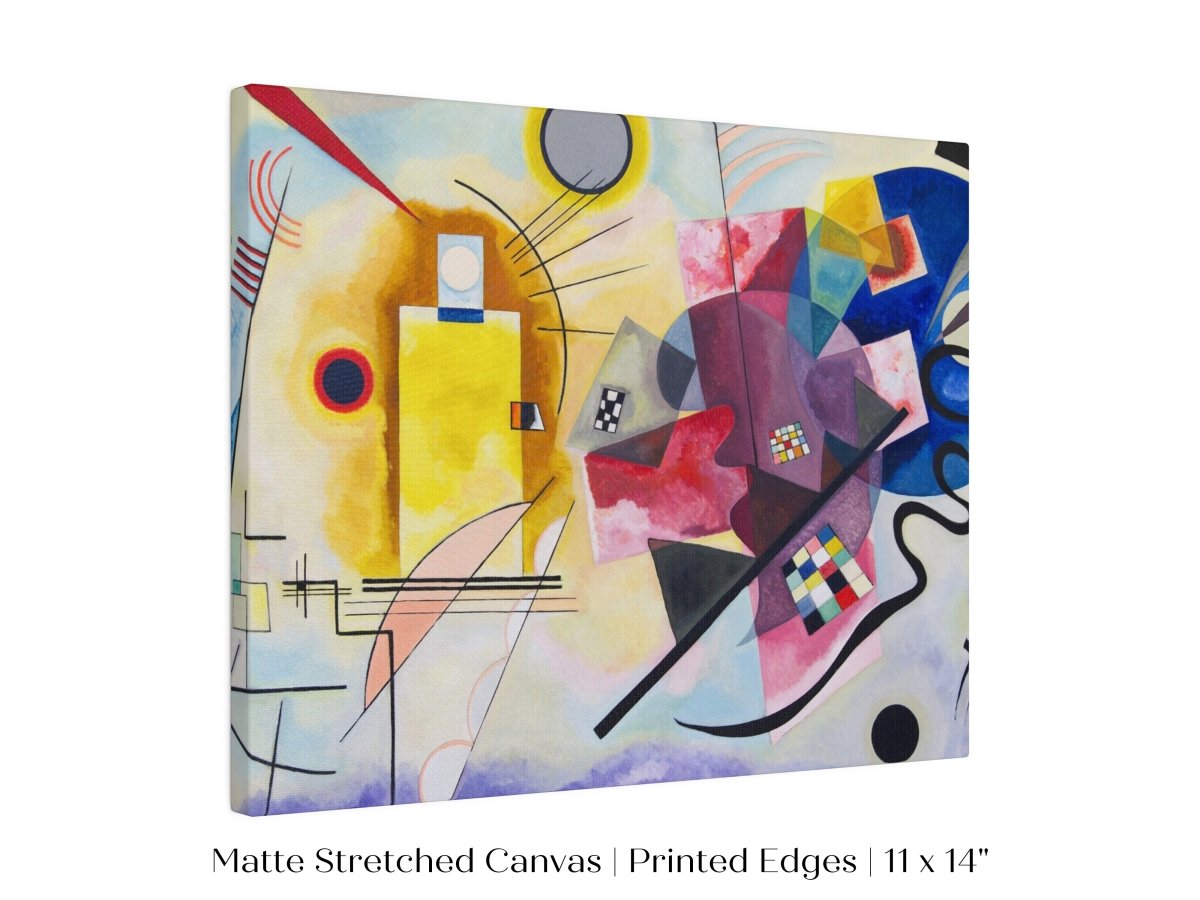 Yellow - Red - Blue | Wassily Kandinsky | P488 - Single Art Prints - Piccolo Fiore Prints