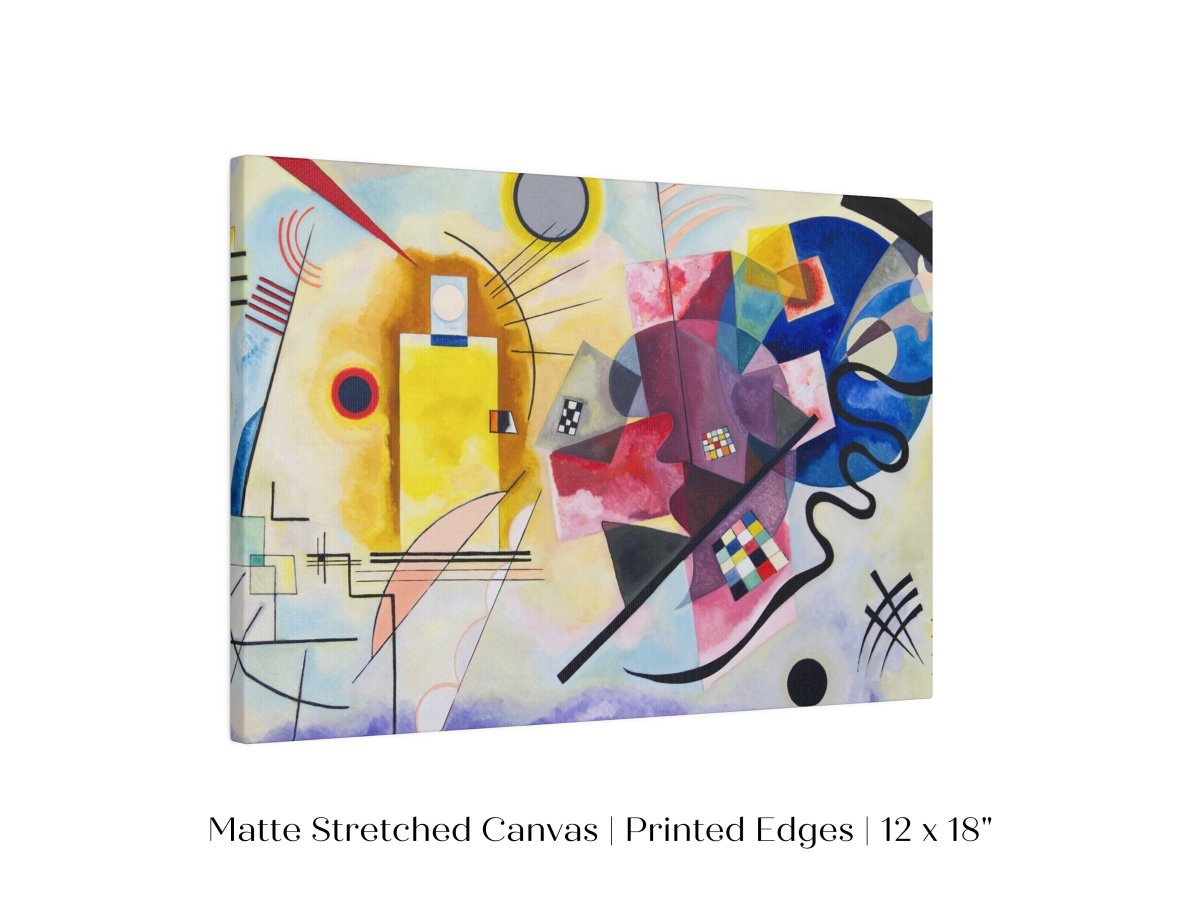 Yellow - Red - Blue | Wassily Kandinsky | P488 - Single Art Prints - Piccolo Fiore Prints