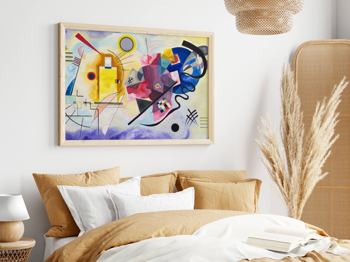 Yellow - Red - Blue | Wassily Kandinsky | P488 - Single Art Prints - Piccolo Fiore Prints