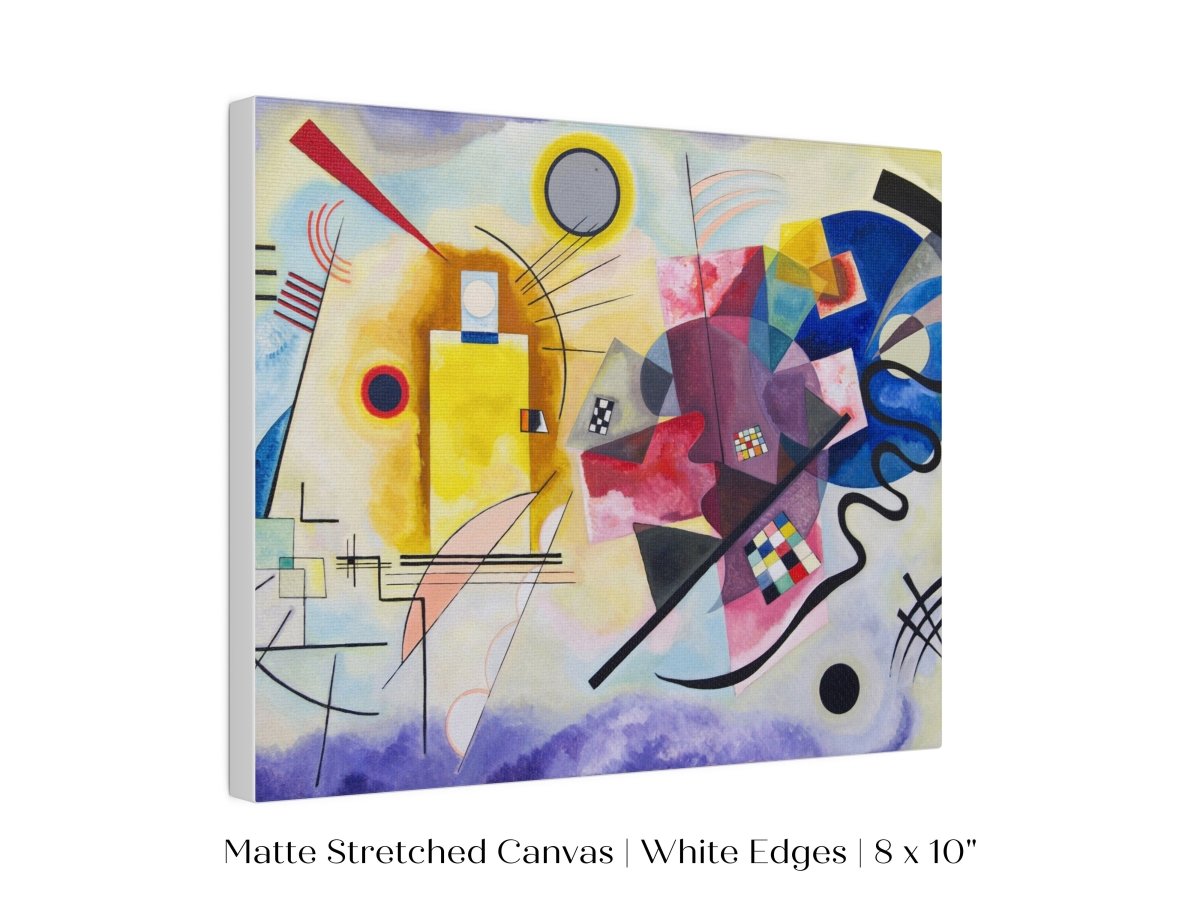 Yellow - Red - Blue | Wassily Kandinsky | P488 - Single Art Prints - Piccolo Fiore Prints