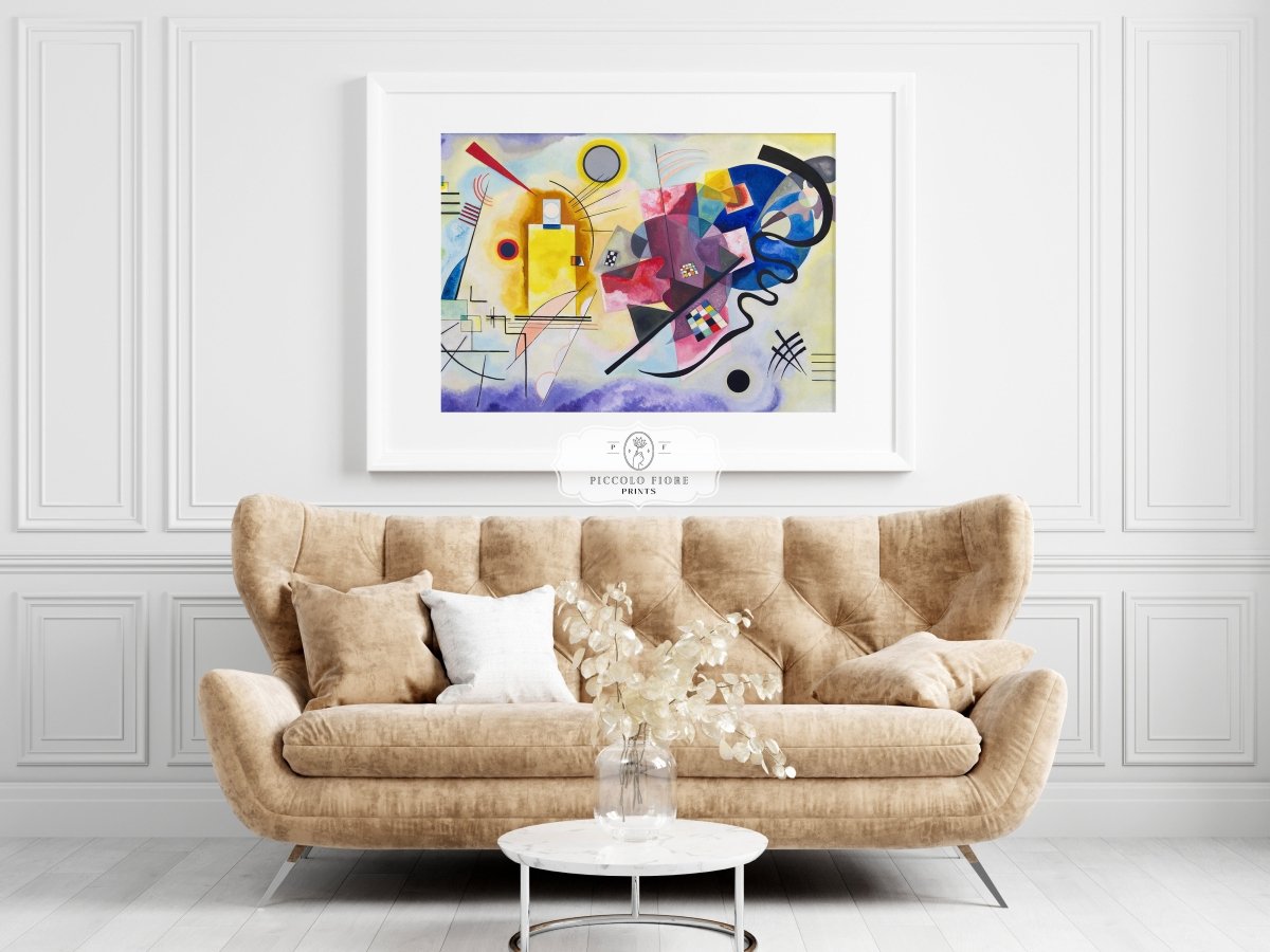 Yellow - Red - Blue | Wassily Kandinsky | P488 - Single Art Prints - Piccolo Fiore Prints