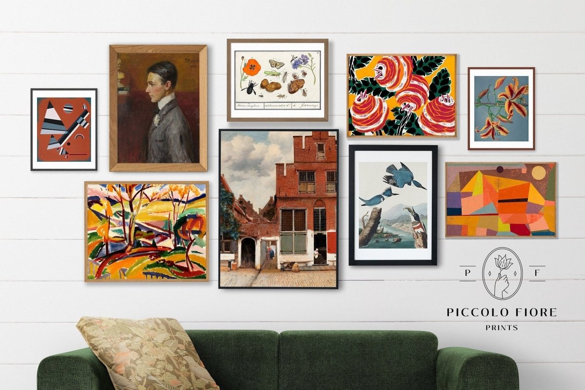 30 Digital Art Prints | RED Vibrant ECLECTIC BUNDLE | VB2 - Digital Art Bundle - Piccolo Fiore Prints