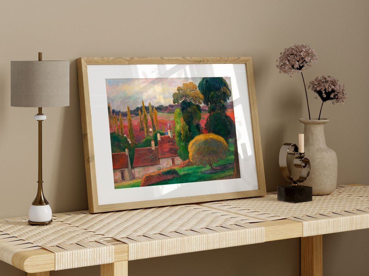A Farm in Brittany | P329 - Single Art Prints - Piccolo Fiore Prints