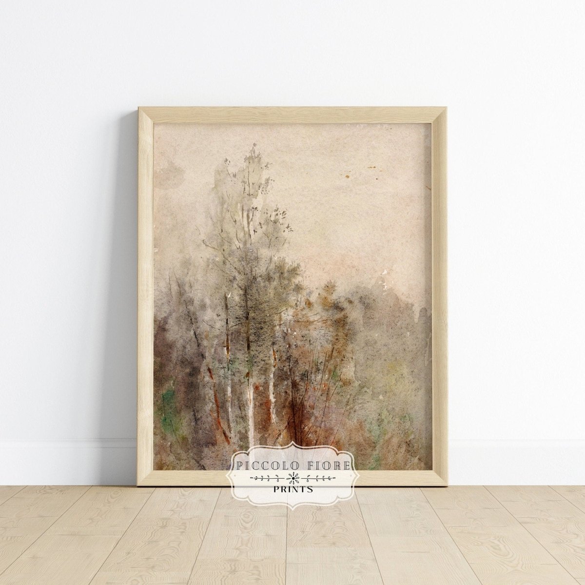 A Tree Study | P246 - Single Art Prints - Piccolo Fiore Prints