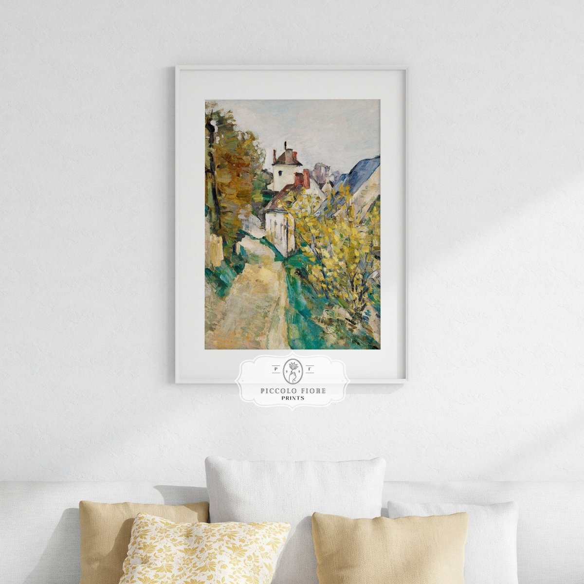 Auvers - sur - Oise | P358 - Single Art Prints - Piccolo Fiore Prints