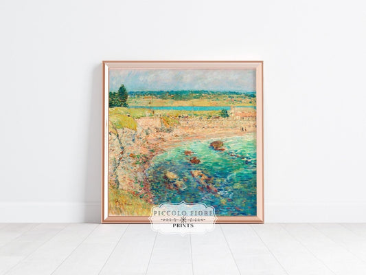 Bailey's Beach | P356 - Single Square Art Prints - Piccolo Fiore Prints