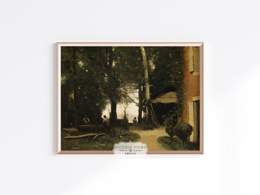 Banks of the Seine | P121 - Single Art Prints - Piccolo Fiore Prints