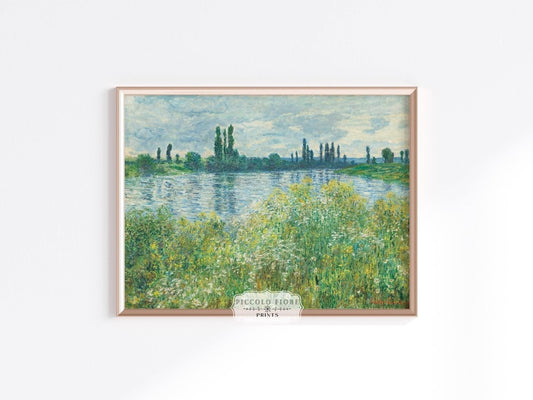 Banks of the Seine | P46 - Single Art Prints - Piccolo Fiore Prints