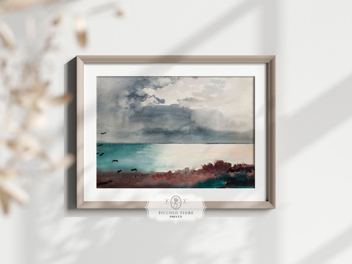 Breaking Storm | P359 - Single Art Prints - Piccolo Fiore Prints