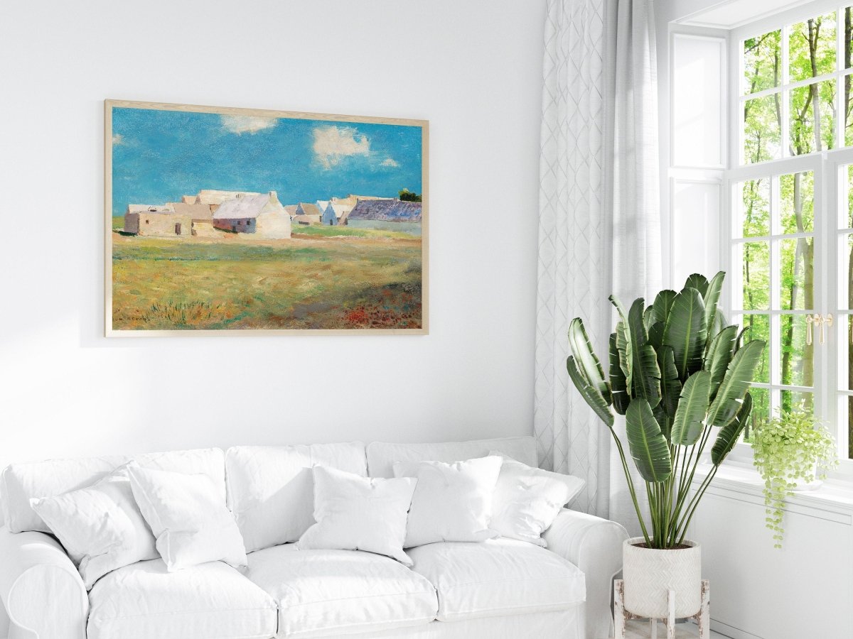 Breton Village | P29 - Single Art Prints - Piccolo Fiore Prints
