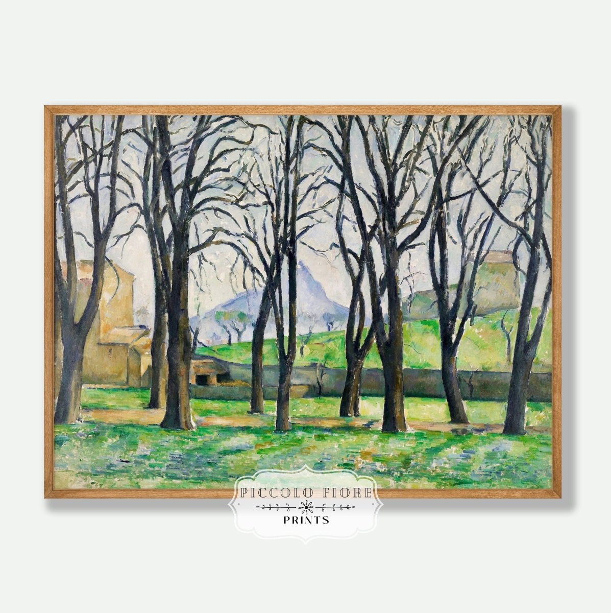 Chestnut Trees | P180 - Single Art Prints - Piccolo Fiore Prints