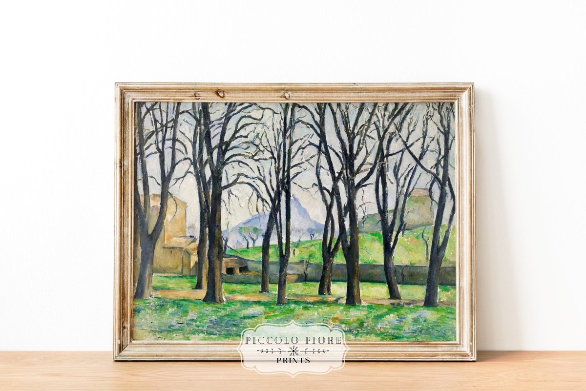 Chestnut Trees | P180 - Single Art Prints - Piccolo Fiore Prints